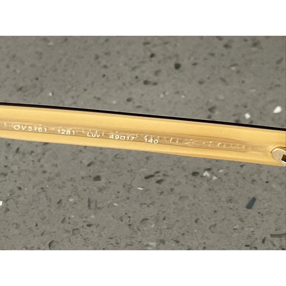 Oliver Peoples Luv Eyeglasses Frames ONLY OV5161 1281 Tortoise 49-17-140 Italy